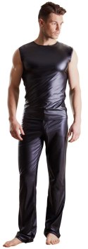 NEK - Czarne Długie Matowe Męskie Spodnie Z Kieszeniami L