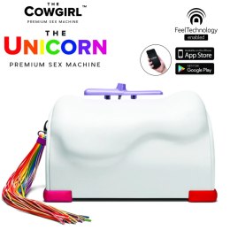 The Cowgirl - Maszyna Do Seksu Z Silikonową Nakładką Premium Sex Machine