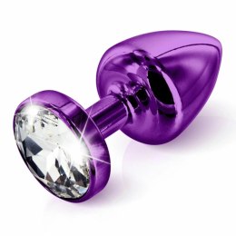 Plug analny - Diogol Anni Round Purple 35 mm